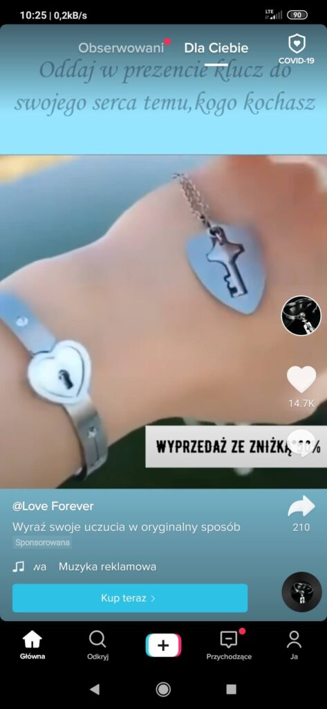 tik tok biznes