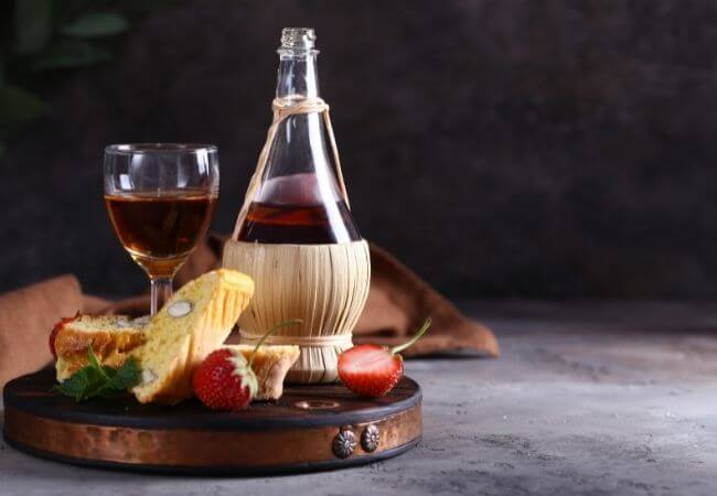 cantuccini - z włoskim winem deserowym klasyczne cantuccini - idealne do wina