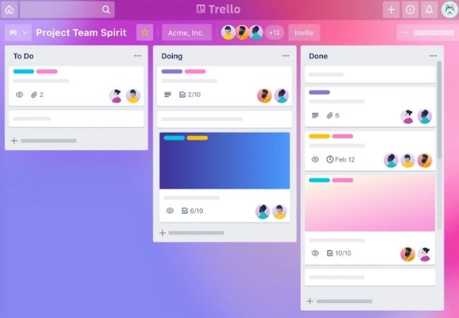 Trello - darmowe narzędzie do pracy zdalnej Trello - narzędzie do zarządzania zespołem online