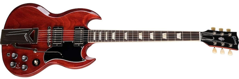 Mahoniowa gitara elektryczna - Gibson SG Standard 61 Jaka gitarę na start? - Mahoniowa gitara elektryczna - Gibson SG Standard 61