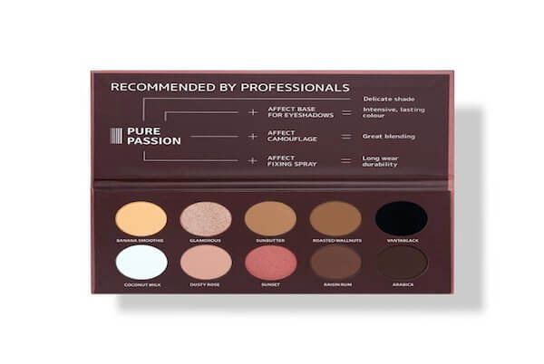 paleta cieni do powiek pure passion affect paleta cieni pure passion affect