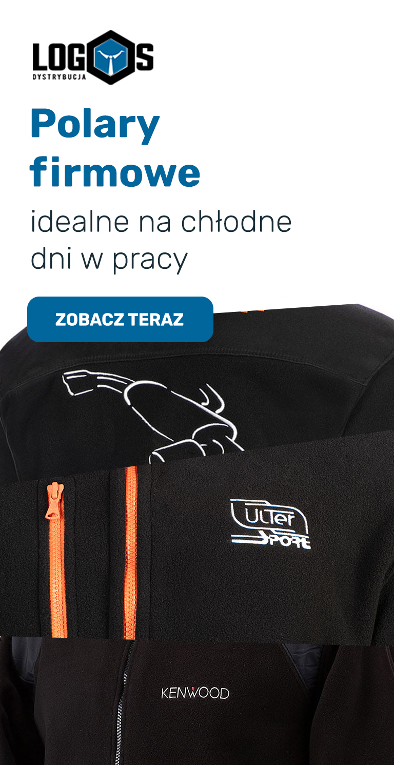 Polary z nadrukiem logo - Logos Dystrybucja