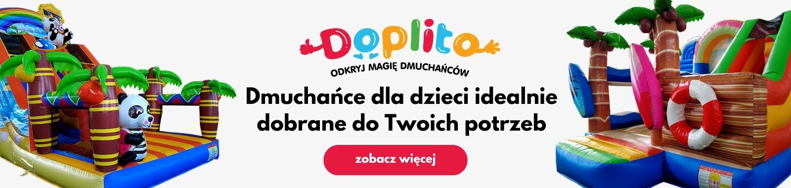 Dmuchane place zabaw DOPLITO