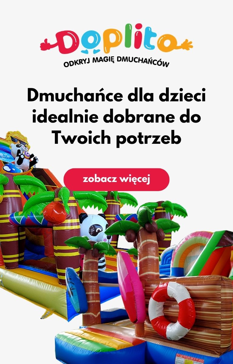 Dmuchane place zabaw DOPLITO